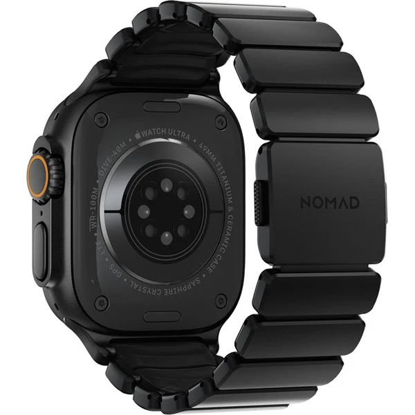 Nomad Stratos Band FKM řemínek Apple Watch 45/46/49mm Black Titanium/Black - Řemínky - Obrázek 8247863742644908adde719910844cd2