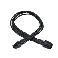 Akasa (AK-CBPW07-40BK), Flexa V6, 40cm 6-pin VGA power cable extension - Kabely