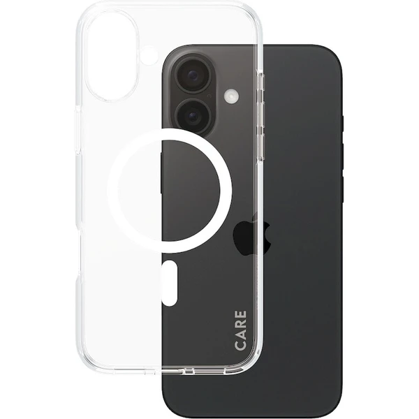 PanzerGlass® CARE kryt Apple iPhone 16 Plus MagSafe Urban Combat čirý/bílý - Pouzdra - Obrázek 825b501177814467a5af073408f17847