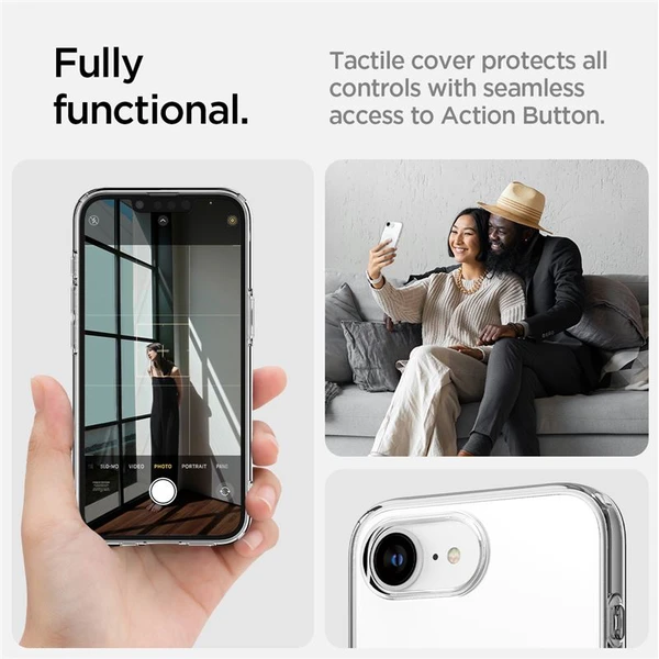 Spigen Crystal Flex MagSafe kryt iPhone 17e/16e bílý - Pouzdra - Obrázek 82601cd9b5444f12bd1c8a319ac7786f