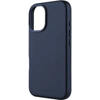 FIXED MagLeather kožený kryt s MagSafe Apple iPhone 16 modrý - Pouzdra