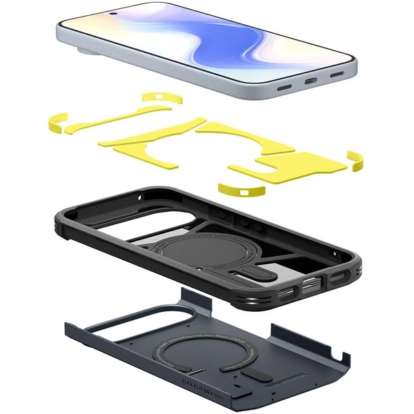 Spigen Tough Armor MagSafe kryt Google Pixel 10/10 Pro šedý - Pouzdra - Obrázek 8296e70d123f4fb98eff70f4a5319e2a