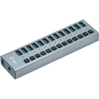 i-tec USB 3.0 Charging HUB 13 Port + Power Adapter 60 W - USB huby
