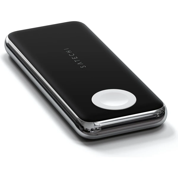 Satechi Quatro bezdrátová powerbanka 10 000 mAh vesmírně šedá  - Powerbanky - Obrázek 82BT000501