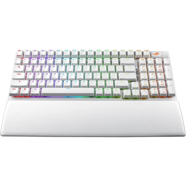 ASUS ROG Strix Scope II 96 (ROG NX SNOW / PBT) bezdrátová herní klávesnice US bílá - Klávesnice - Obrázek 82C4000K01