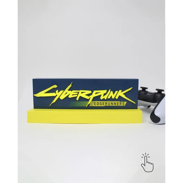 Cyberpunk Edgerunner LED-Light Logo 22 cm - Lampičky - Obrázek 82EE000J01