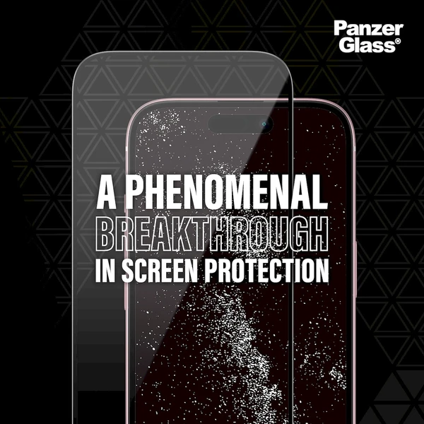 PanzerGlass Ceramic tvrzené sklo Apple iPhone 16/15 s instalačním rámečkem - Ochranné folie a skla - Obrázek 82V7000L01