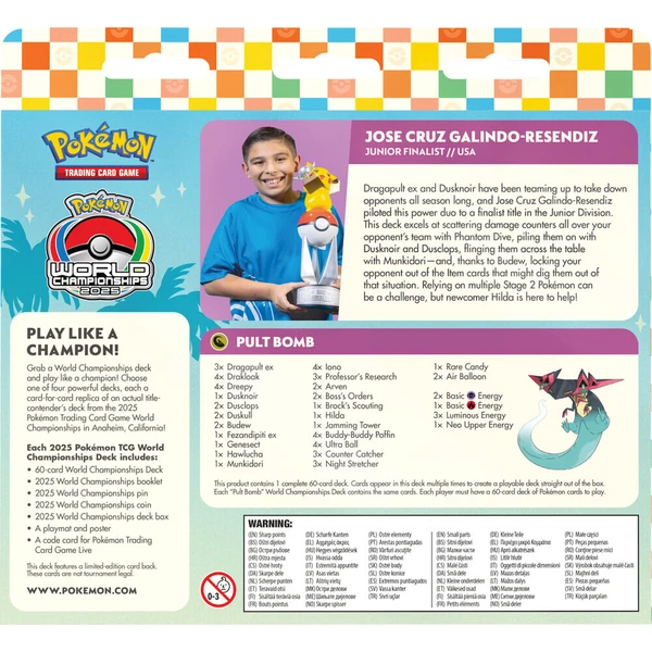 Pokémon TCG: 2025 World Championship Deck - Pokémon karty - Obrázek 82babe662f2046e1927159fa9dbaba66