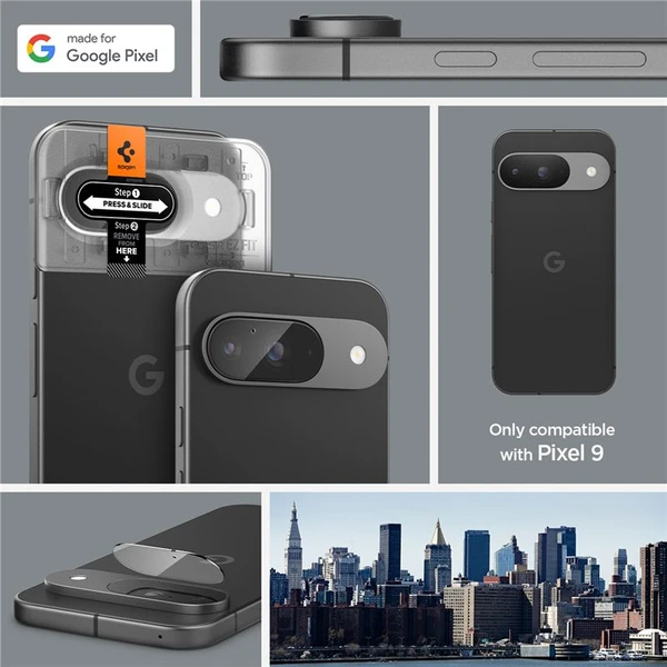Spigen Glass tR EZ Fit Optik 2 Pack tvrzené sklo na fotoaparát Google Pixel 9 čiré - Ochranné folie a skla - Obrázek 82bcee9698e44043b9880d2d53f4fc03