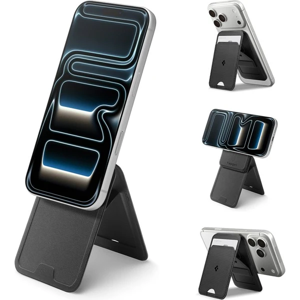 Spigen Slim Fold Tripod MagSafe Wallet peněženka černá (1 karta) - Peněženky - Obrázek 82d2f93b29e24a12961fbab3bfb54669