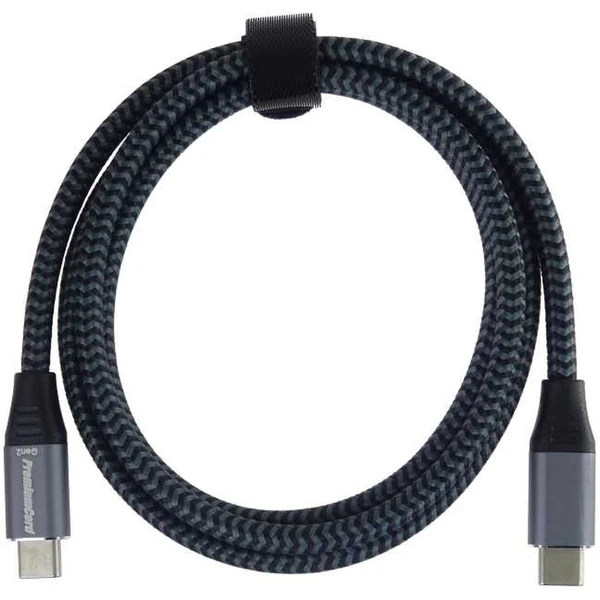PremiumCord USB-C/USB-C napájecí kabel 100W 3m šedý/stříbrný - Kabely a redukce - Obrázek 82d775ec8fa6446c83c7279420d30acf