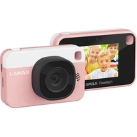 LAMAX PixelKid1 dětský fotoaparát růžový - Fotoaparáty