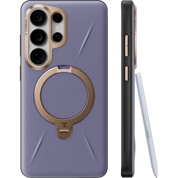 Torras Ostand Q3 VegSkin MagSafe kryt Samsung Galaxy S26 Ultra dark purple - Pouzdra - Obrázek 8304a1a68b17416babf23bad0b455a0d