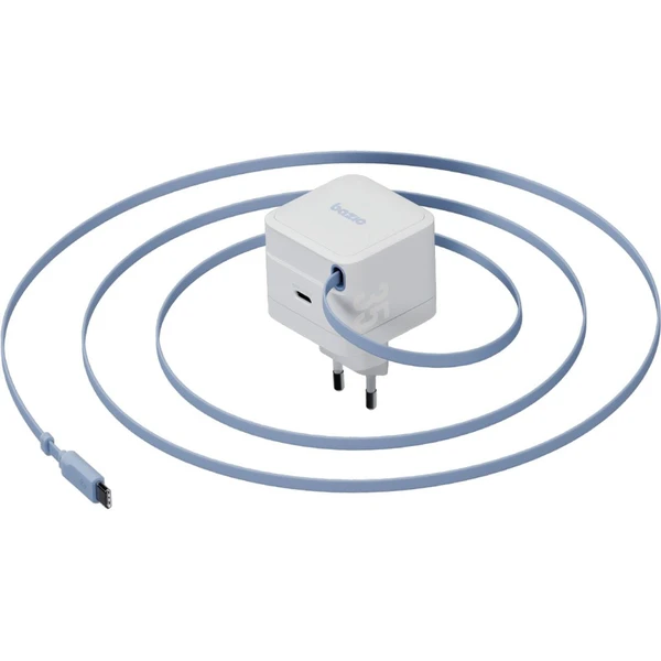 ENERGEA Bazic GoPort GaN nabíječka s integrovaným USB-C zatahovacím kabelem (35W) bílá - Nabíječky - Obrázek 830bed0b74df4c22abb64a68871c7e84