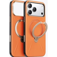 Torras Ostand Q3 VegSkin MagSafe kryt iPhone 18 Pro Max oranžový - Pouzdra