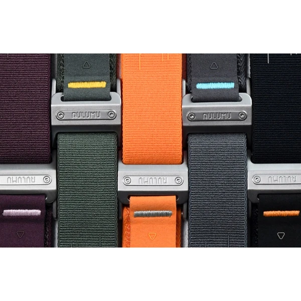 Aulumu A11 Mag Buckle Slim řemínek Apple Watch 49/46/45/44/42mm Silver Buckle/Orange Strap - Řemínky - Obrázek 83185ced71504e64a9936e91e230ba83