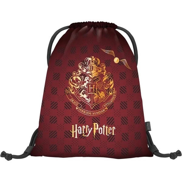 Baagl sáček na obuv Harry Potter Bradavice vínový