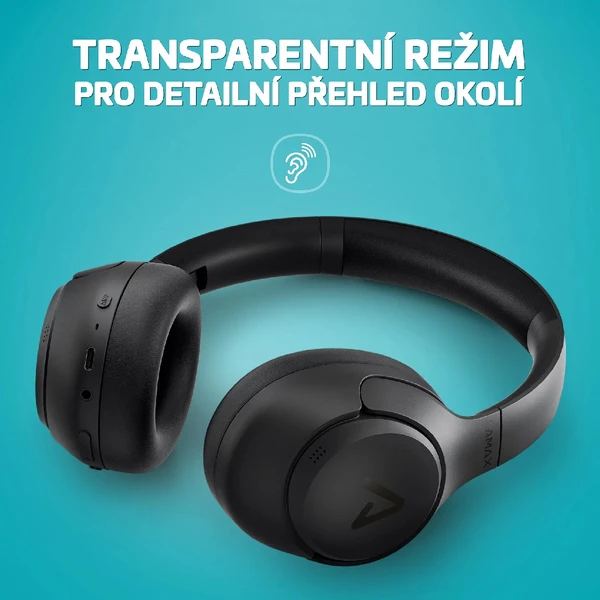 LAMAX NoiseComfort2 ANC bezdrátová sluchátka - Sluchátka - Obrázek 8335000K01