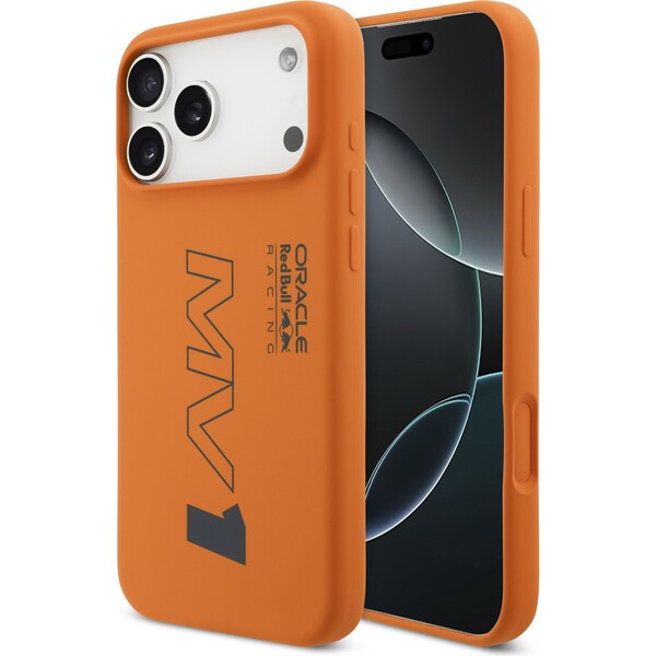 Red Bull Silicone MV1 MagSafe pro iPhone 17 Pro Max – oranžová
