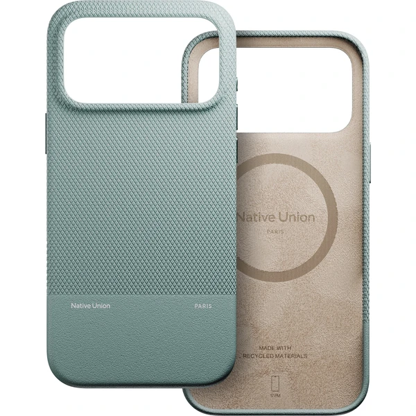 Native Union (RE)Classic MagSafe kryt z recyklovaného materiálu iPhone 17 Pro Max slate green - Pouzdra - Obrázek 834dba2342434f9aa5c4dacb8d8d935b