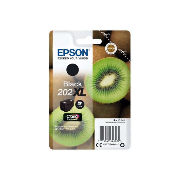 Cartridge Epson 202 XL  - černý