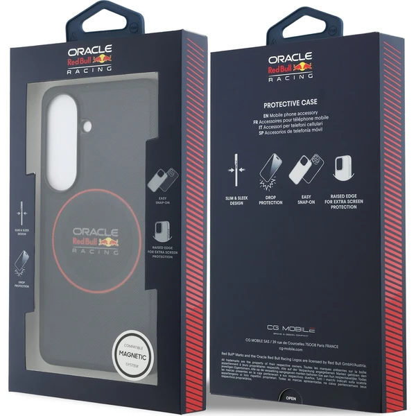 Oracle Red Bull Racing PU Leather Meshed Red Ring Magnetic kryt Samsung Galaxy S26+ modrý - Pouzdra - Obrázek 8352ea6d71894ad88d0dd7778a647a56