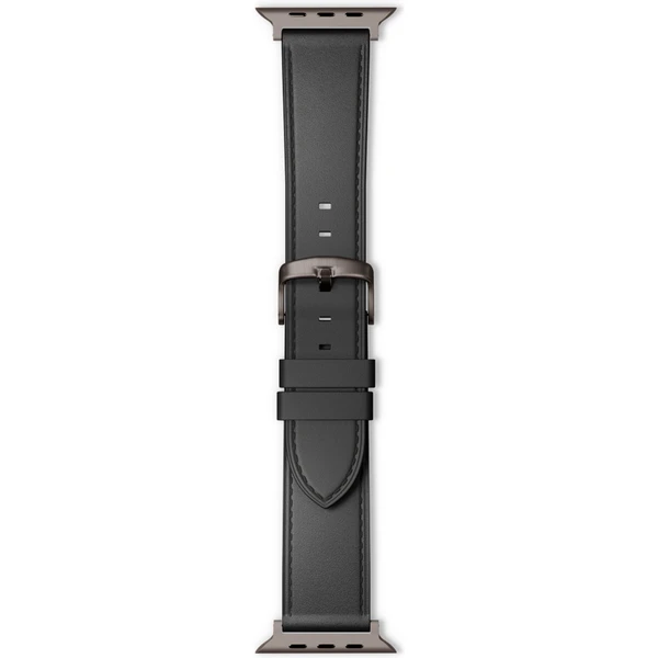 iWant Leather řemínek pro Apple Watch 49/46/45/44/42mm černý - Řemínky - Obrázek 836C000O01