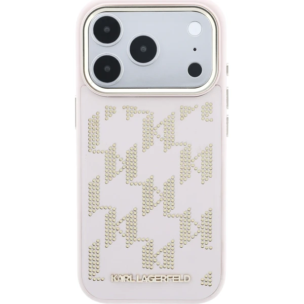 Karl Lagerfeld PU Perforated Monogram MagSafe kryt iPhone 17 Pro Max růžový - Pouzdra - Obrázek 836f27ec25a34cf7be12bb294ceb1ed6