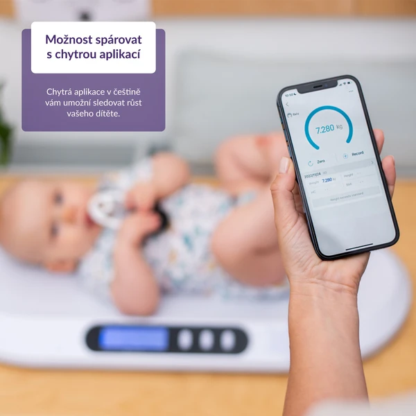 TrueLife BabyScale B5 BT kojenecká váha - Chytré váhy - Obrázek 8372422f88b64367bd98766f90ceb5d6