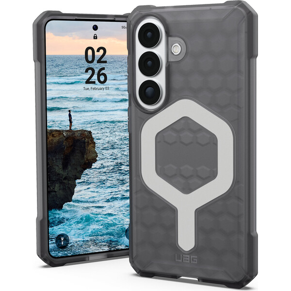 UAG Essential Armor MagSafe kryt Samsung Galaxy S26 kouřový