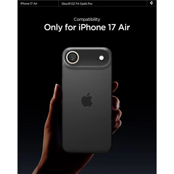 Spigen Glass tR EZ Fit Optik Pro skla iPhone Air gold (2 ks) - Ochranné folie a skla - Obrázek 839c62871b6241bfbff2f307b71548f9