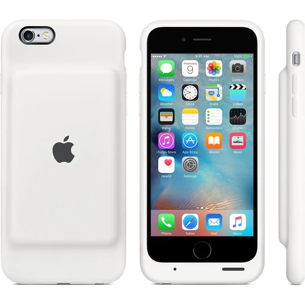 Apple iPhone 6/6S Smart Battery Case zadní kryt s baterií bílý - Pouzdra - Obrázek 83EF000101