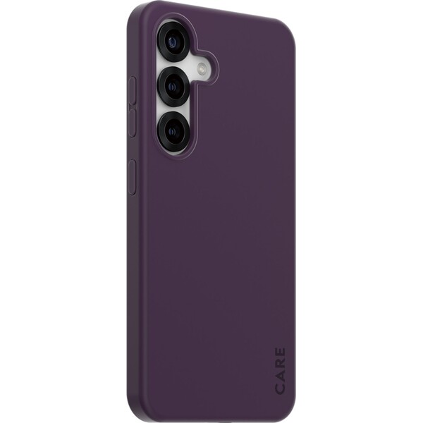 PanzerGlass® CARE kryt Samsung Galaxy S25 Fearlessly fialový (Plum Purple)