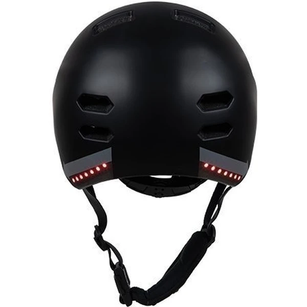 Safe-Tec SK8 chytrá helma na skate, kolobežku S (53cm- 55 cm) černá - Elektrické koloběžky - Obrázek 83FY000501