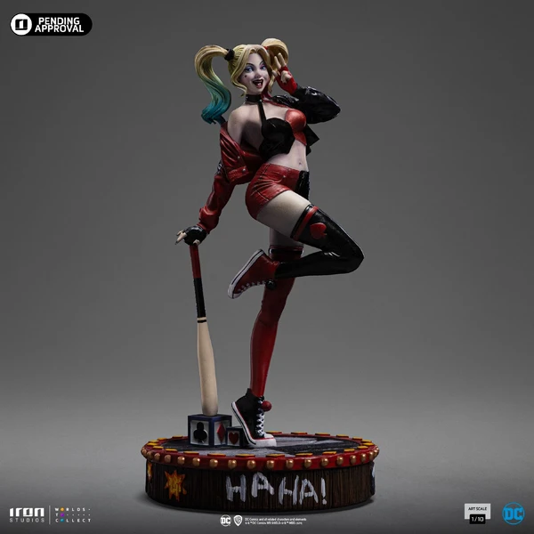 Soška Iron Studios Art Scale 1/10 DC Comics - Harley Quinn (Gotham City Sirens) - Sochy a sošky - Obrázek 83Z8000N01