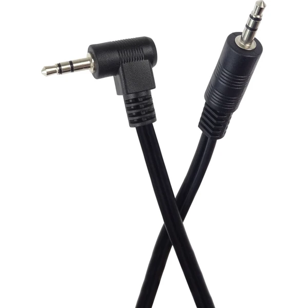 PremiumCord 3,5mm/3,5mm kabel se zahnutým konektorem 3m černý - Kabely a redukce - Obrázek 83c3e1655c63453c96819ebcae255111