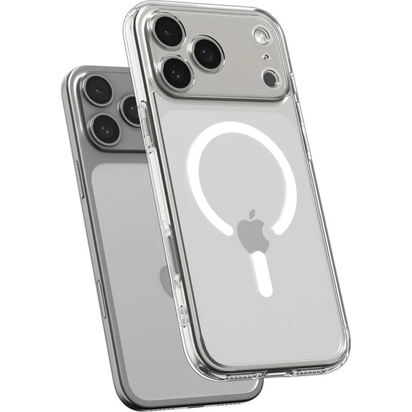 Spigen Ultra Hybrid MagSafe kryt iPhone 17 Pro clear white - Pouzdra - Obrázek 83cfc518dd0a436eb371e614238a0b90