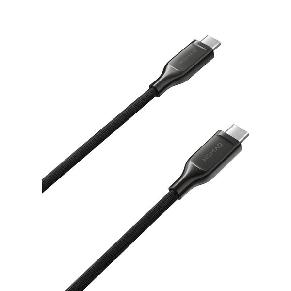 Nomad Kevlar 240W kabel USB-C/USB-C (0,3m) černý