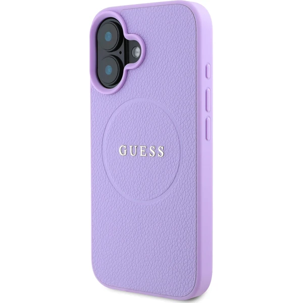 Guess PU Grained Classic Logo MagSafe kryt iPhone 16 fialový - Pouzdra - Obrázek 83f4e8a808e842938ded185ebe56163c