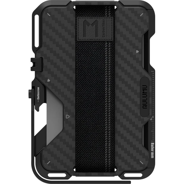 Aulumu G03 Multi-Tool Magnetic Metal Wallet MagSafe peněženka Carbon Fiber Cover - Peněženky - Obrázek 83fbc13801a54cc6a3794ccf604044bc