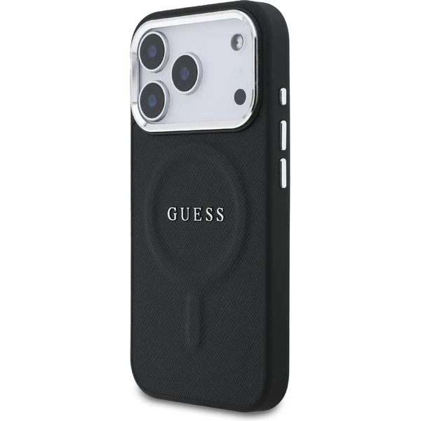 Guess PU Saffiano MagSafe kryt iPhone 17 Pro černý - Pouzdra - Obrázek 83ff8824861b44cfb93b7118e7299829