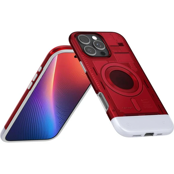 Spigen Classic C1 MagSafe kryt iPhone 16 Pro ruby - Pouzdra - Obrázek 83ffe4107b7a4b30bac620a907bf5153
