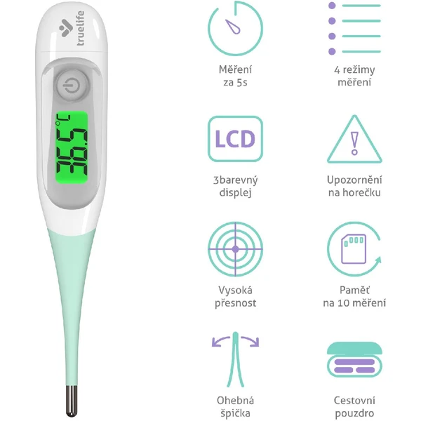 TrueLife Care T3 digitální teploměr - Teploměry - Obrázek 8401000J01