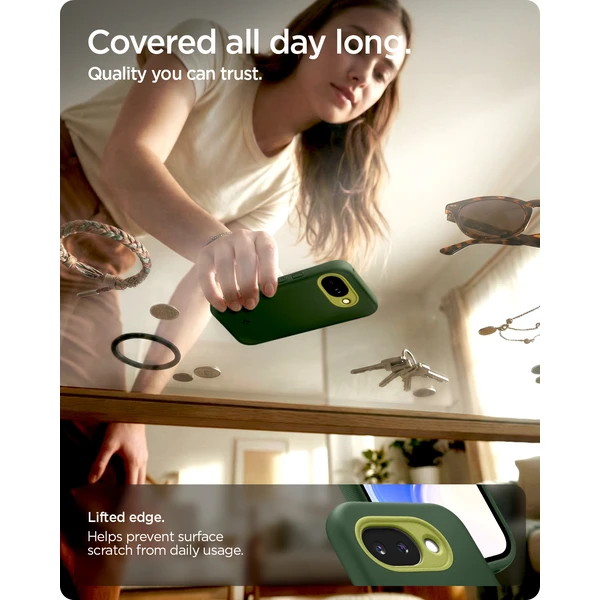 Spigen Nano Pop MagSafe kryt Google Pixel 10a avo green - Pouzdra - Obrázek 842338ddab78484398f9fea875466a10