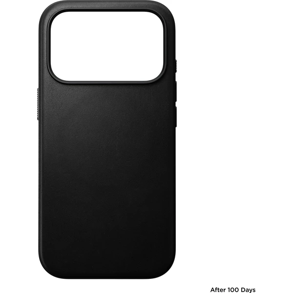 Nomad Modern Leather MagSafe kožený kryt iPhone 18 Pro Black - Pouzdra - Obrázek 843222ffccfb4e70b3864fa758cde84b