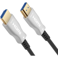 PremiumCord HDMI 2.0/HDMI 2.0 optický kabel s ethernetem 4K 3m černý - Kabely a redukce