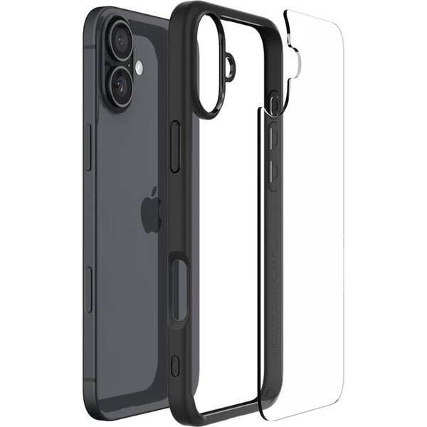 Spigen Ultra Hybrid kryt iPhone 16 matte black - Pouzdra - Obrázek 843e7d4cd95047cfbefa29da00469c48