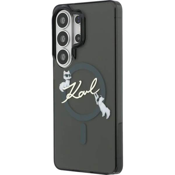 Karl Lagerfeld IML Choupette Karl Script Logo Magnetic kryt Samsung Galaxy S26 Ultra černý - Pouzdra - Obrázek 84508f1d1cc24a82a186847f7c6b2f1e