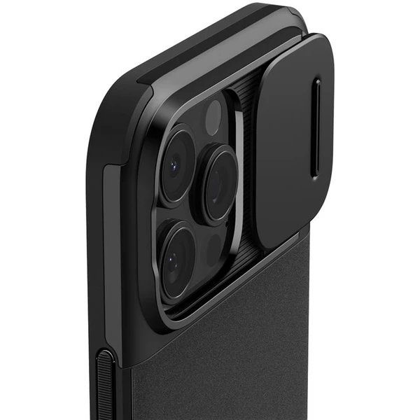 Spigen Optik Armor MagSafe kryt iPhone 16 Pro Max black - Pouzdra - Obrázek 845b77dfc78d477091a3bf4aa7848d80