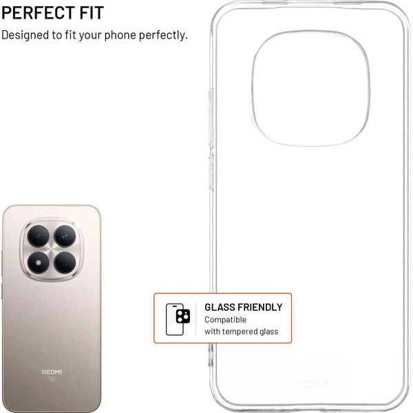 FIXED Story AntiUV TPU kryt Xiaomi Redmi Note 15 Pro 5G čirý - Pouzdra - Obrázek 845bf37a50bc4ff1b97176601e869394